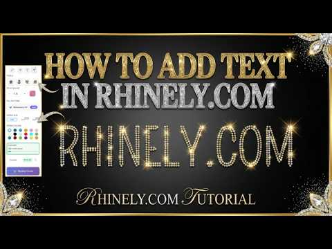 Rhinely Add Text Academy video thumbnail