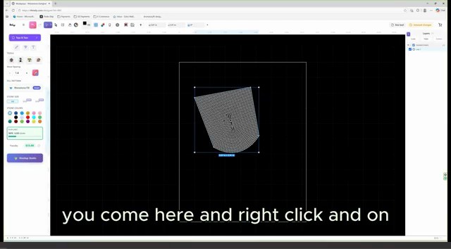 Rhinely line tool shape selected after being completed