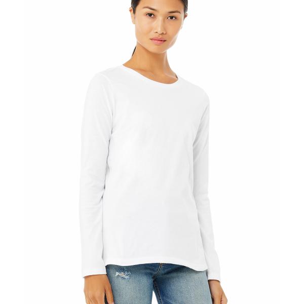 Bella + Canvas B6500 Women Jersey Long-Sleeve T-Shirt