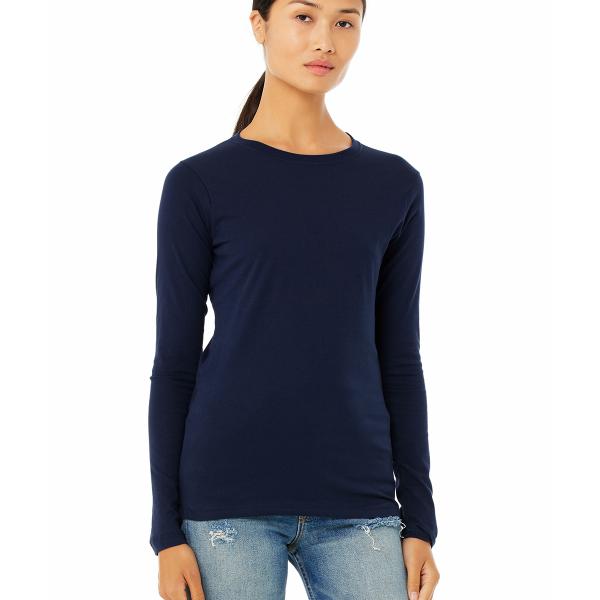Bella + Canvas B6500 Women Jersey Long-Sleeve T-Shirt
