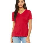 Bella Canvas 6405 Womens Relaxed Jersey V-Neck