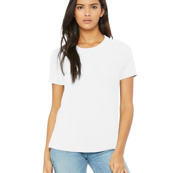 Bella Canvas 6400 Women Relaxed Jersey CrewNeck