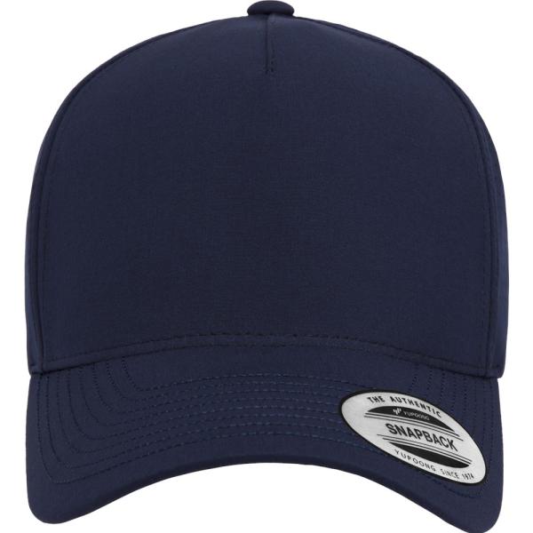 Plain 5 Panel Cotton Flat Bill Snapback Hat