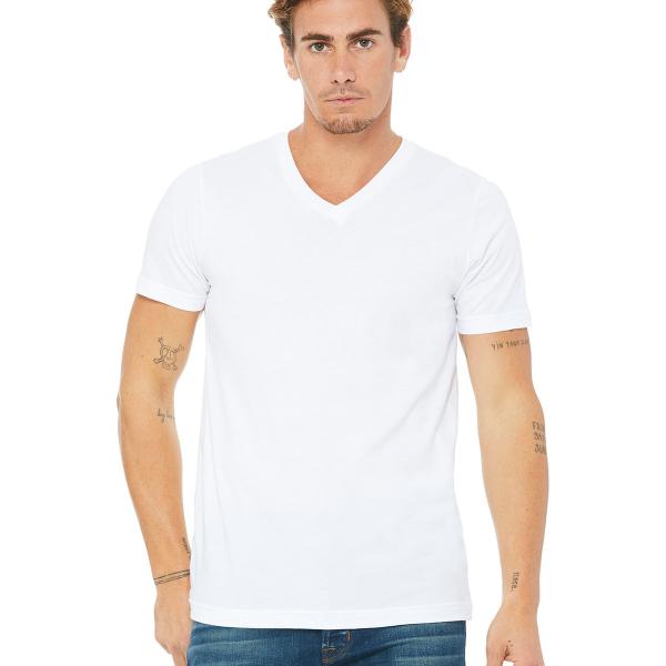 Bella Canvas 3005 Unisex Jersey V-Neck Tee