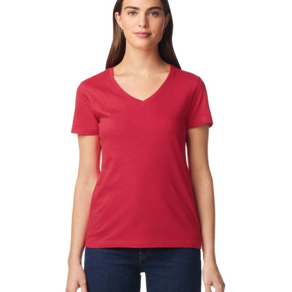 Women's Softstyle® V-Neck T-Shirt - 64V00L