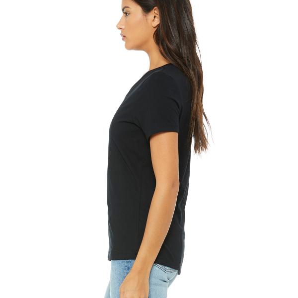 Bella Canvas 6405 Womens Relaxed Jersey V-Neck