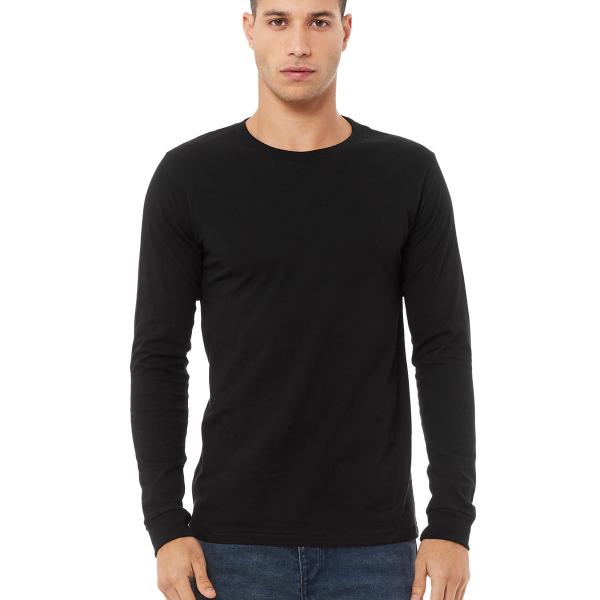 Bella + Canvas 3501 Unisex Adult Jersey Long-Sleeve T-Shirt